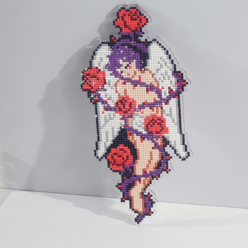 Reflections Collection – Thorn Embrace Diamond Painting Acrylic Standee