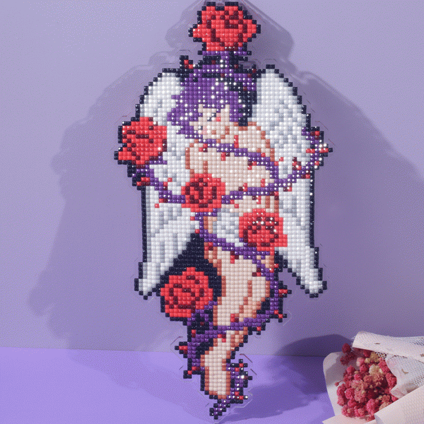 Reflections Collection – Thorn Embrace Diamond Painting Acrylic Standee