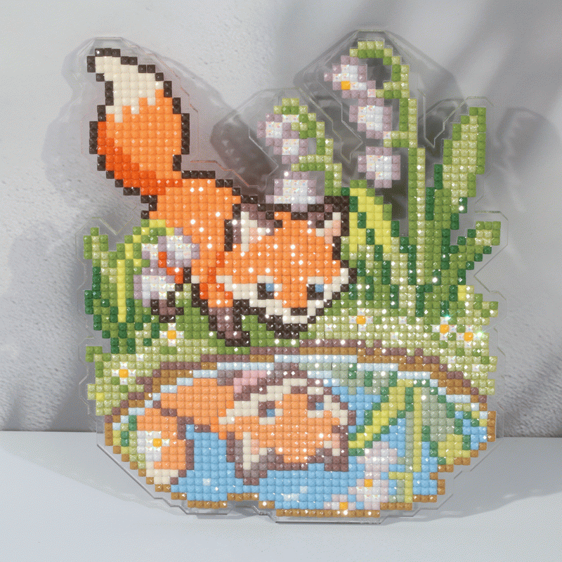 Reflections Collection – Lily Fox Diamond Painting Acrylic Standee