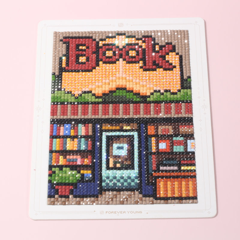 Minigem® : Little Shop Stories Small Diamond Art Kits, 5x7 Inch Cards