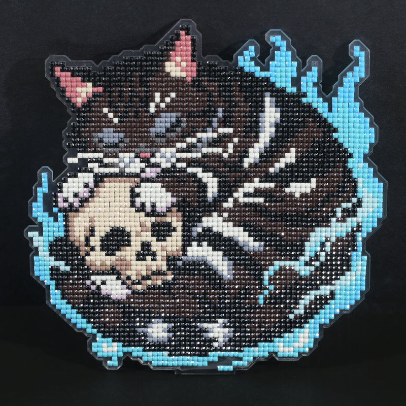 Lumigem Gothic Halloween Black Cat Diamond Art