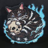 Lumigem Gothic Halloween Black Cat Diamond Art