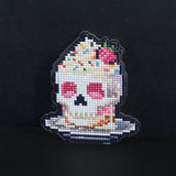 Lumigem Halloween Spooky Ice Cream Skull Diamond Art