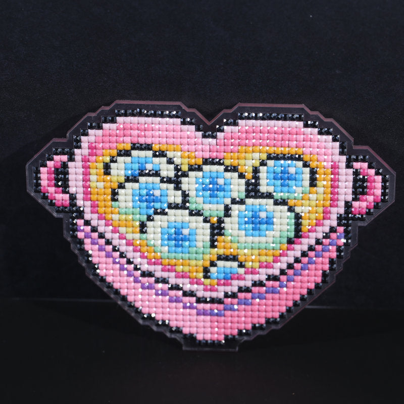 Lumigem Halloween Heart Eye Diamond Art Decoration