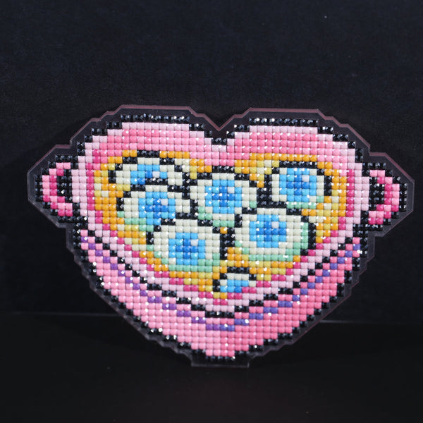 Lumigem Halloween Heart Eye Diamond Art Decoration