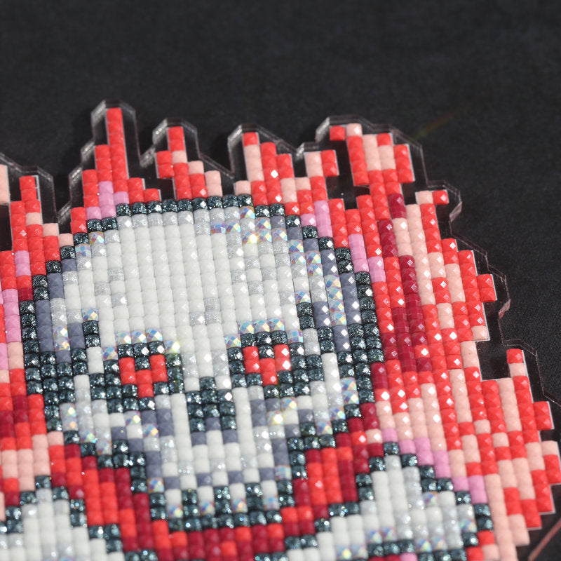 Lumigem Halloween Skull & Crossbones Diamond Art Decoration