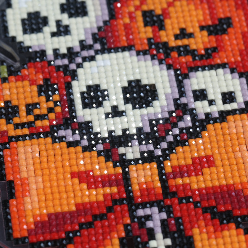 Lumigem Halloween Skull Pumpkin Bouquet Diamond Art Decoration