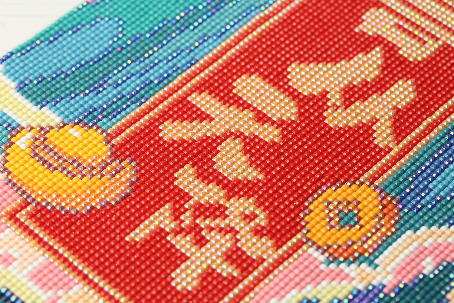 Double happiness descends from the sky