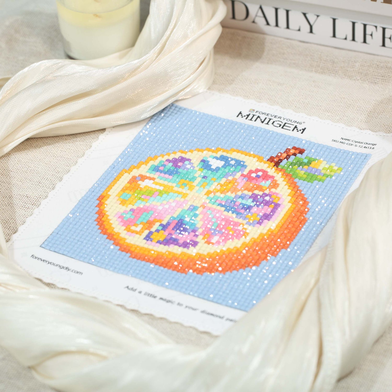 Minigem® :Iridescent Orange