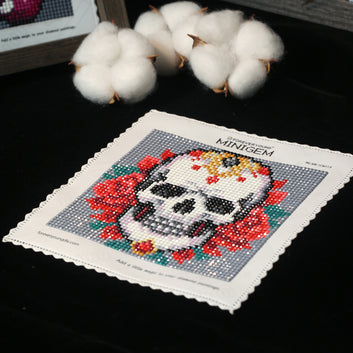 Minigem™ :Skull & Rose