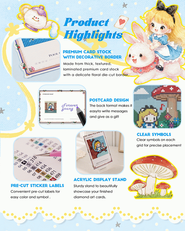 Minigem® : Kitty In Wonderland
