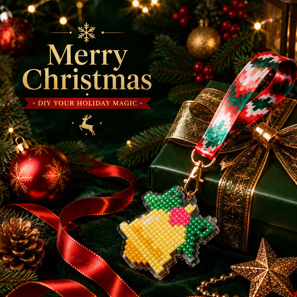 Lumigem Christmas Diamond Painting Keychain Collection