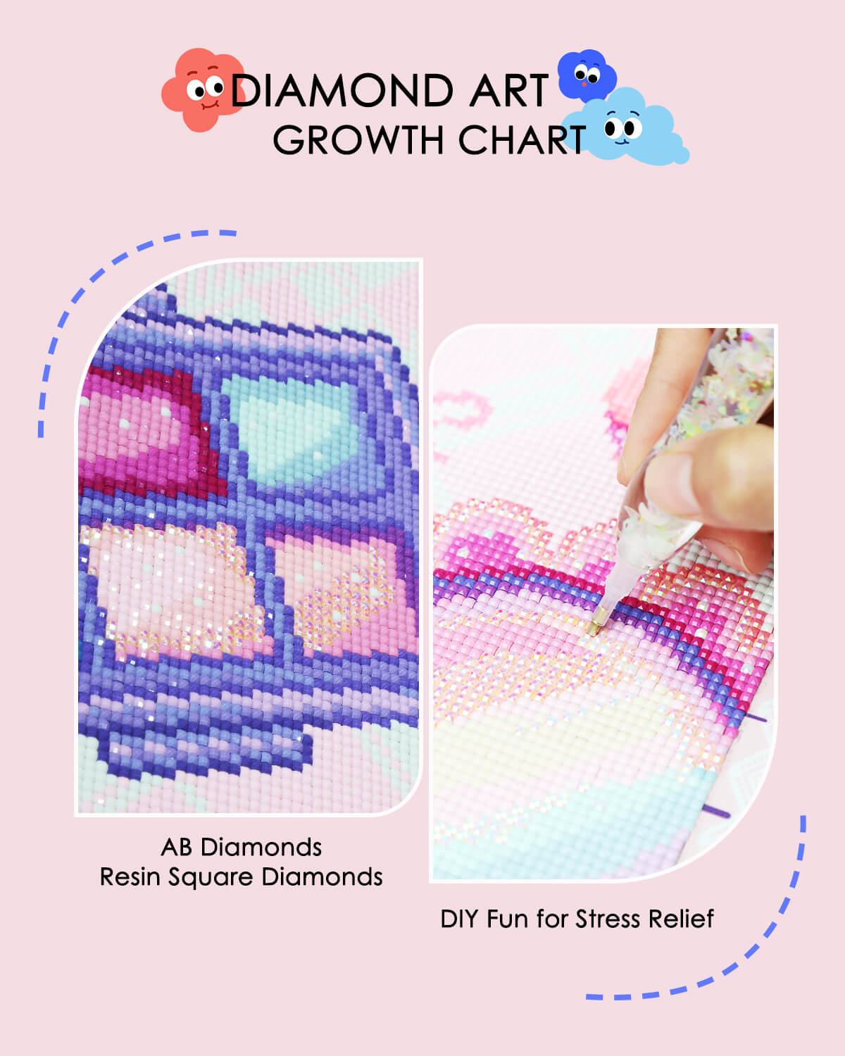 Make up Height Chart 47.2 x 3.9 Inch