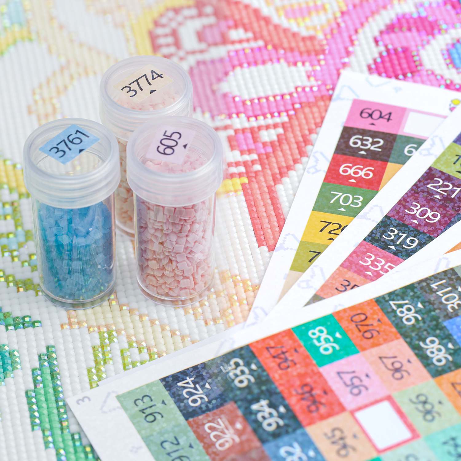 Diamond Painting Square Label