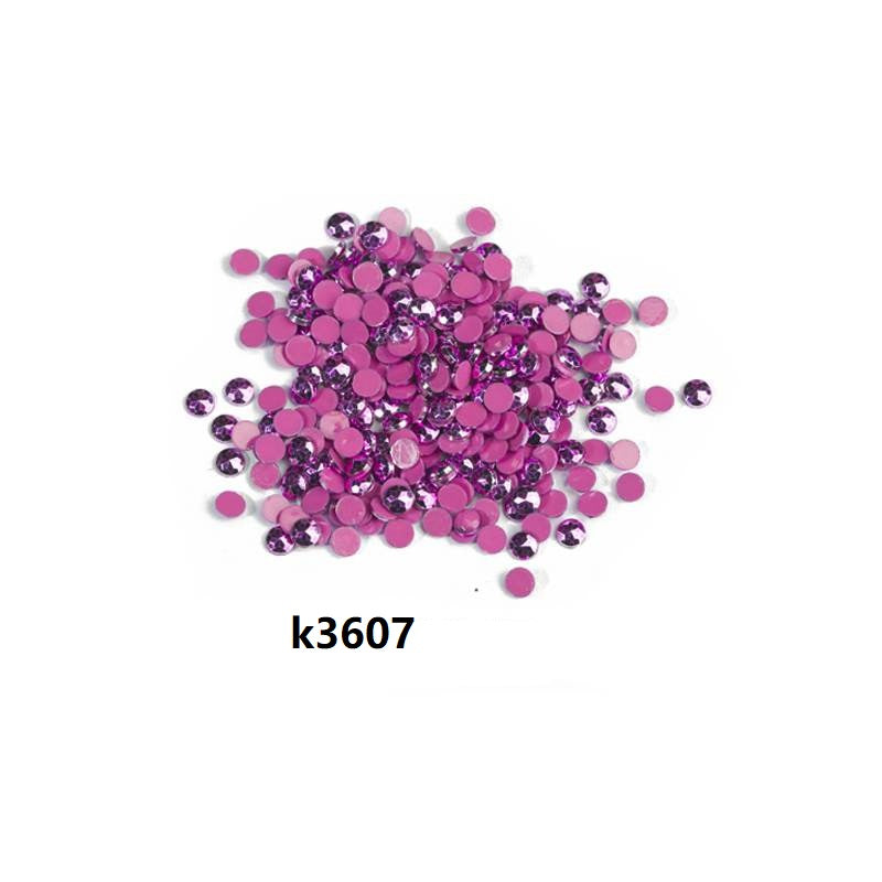 Runde Metallic-Perlen, 1 Beutel (2000 Stück), einfarbig