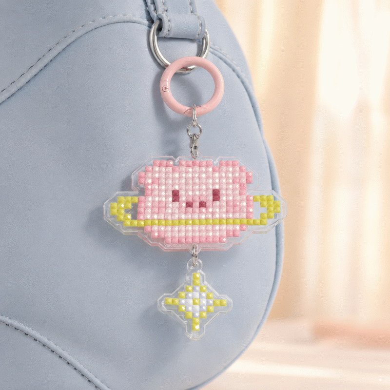 Lumigem DIY Diamond Painting Animal Keychains