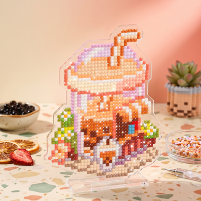 LumiGem Milk Tea House Diamond Painting Stand