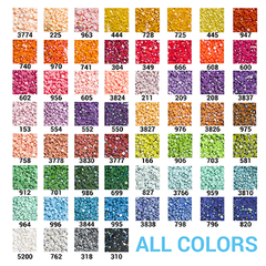 60 Colors AB Diamond Painting Beads, 12000pcs - Forever Young®️ DIY - 
