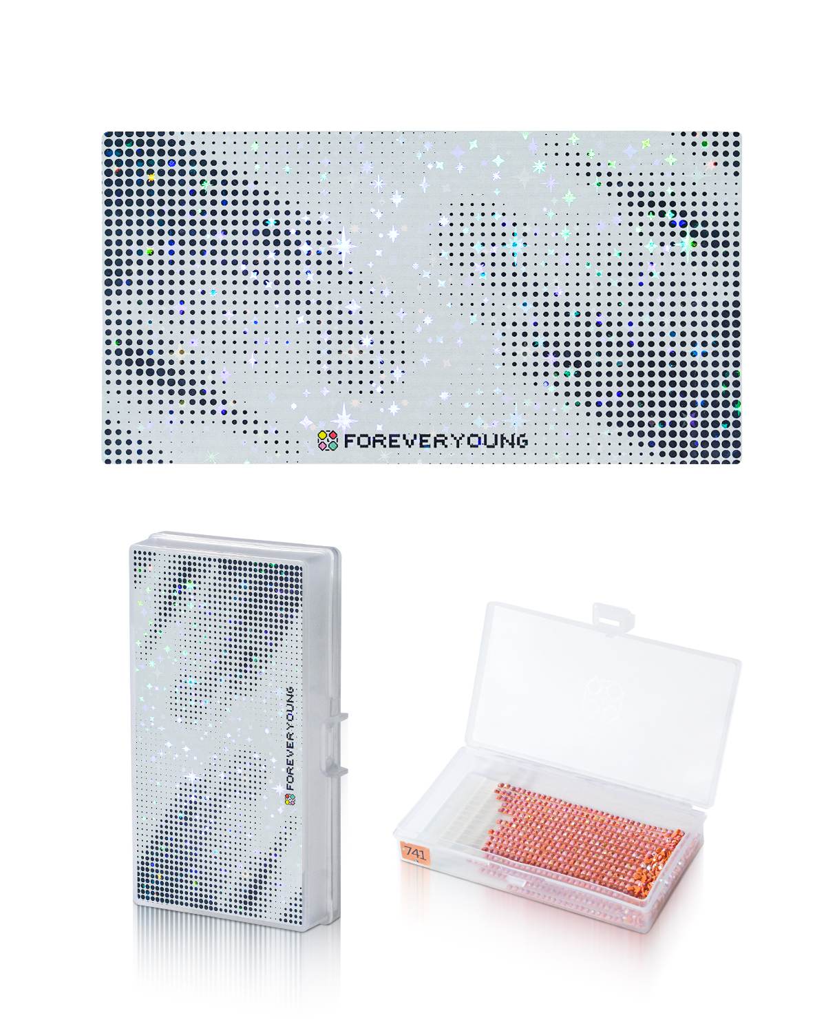 Foreveryoung Storage Tray Bottom Stickers