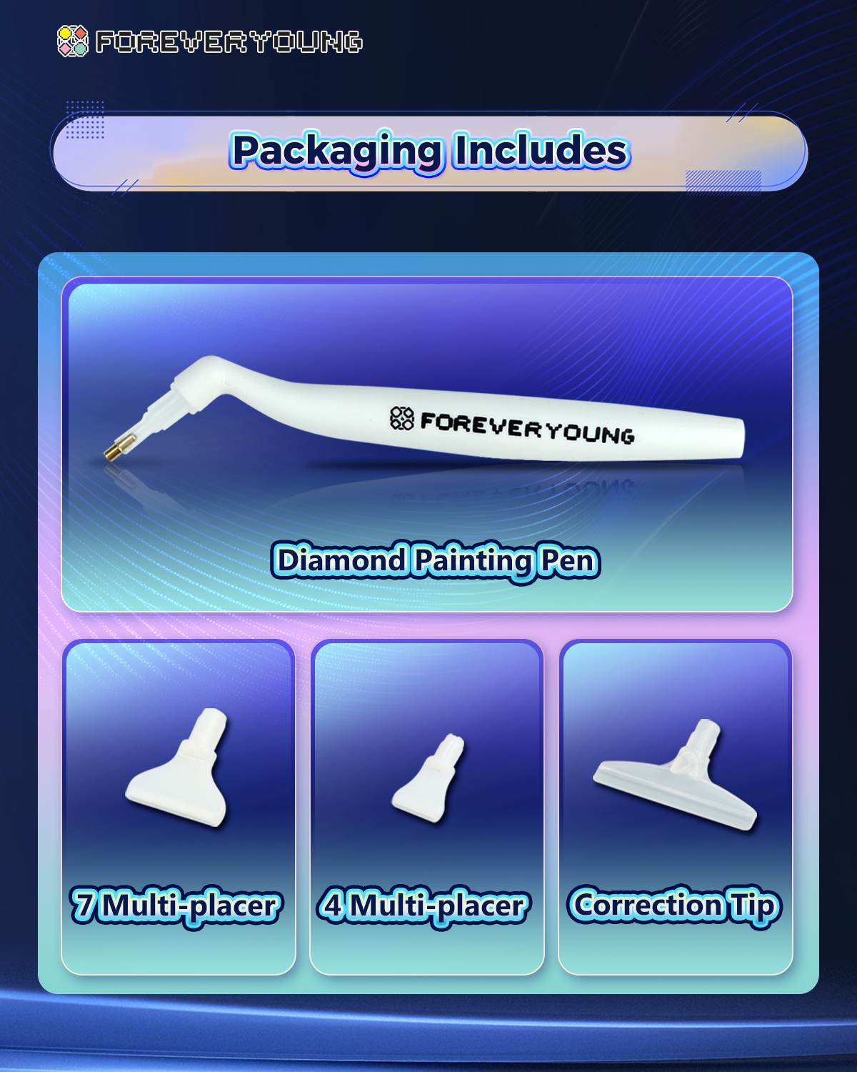 Foreveryoung Ergonomic Diamond Painting Pen