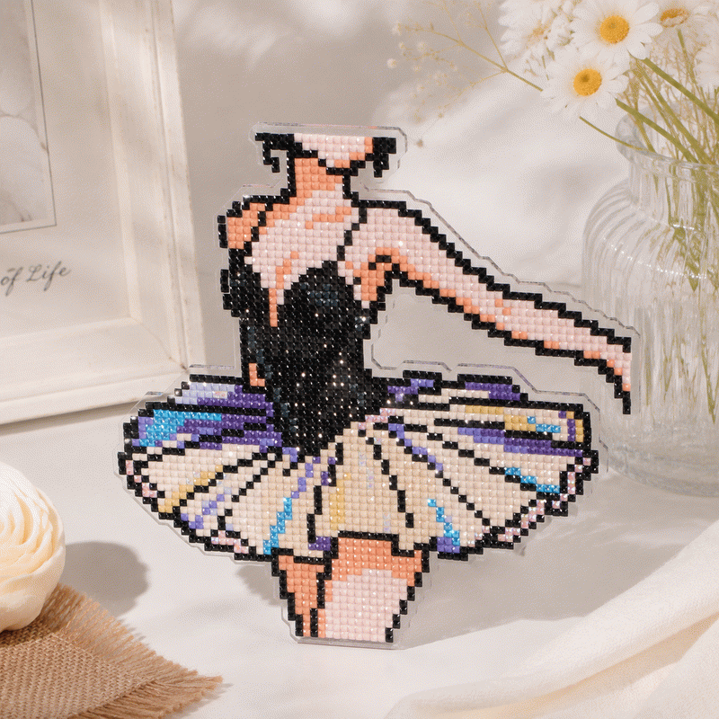 Lumigem Ballet Girl Full Drill Diamond Painting Kit