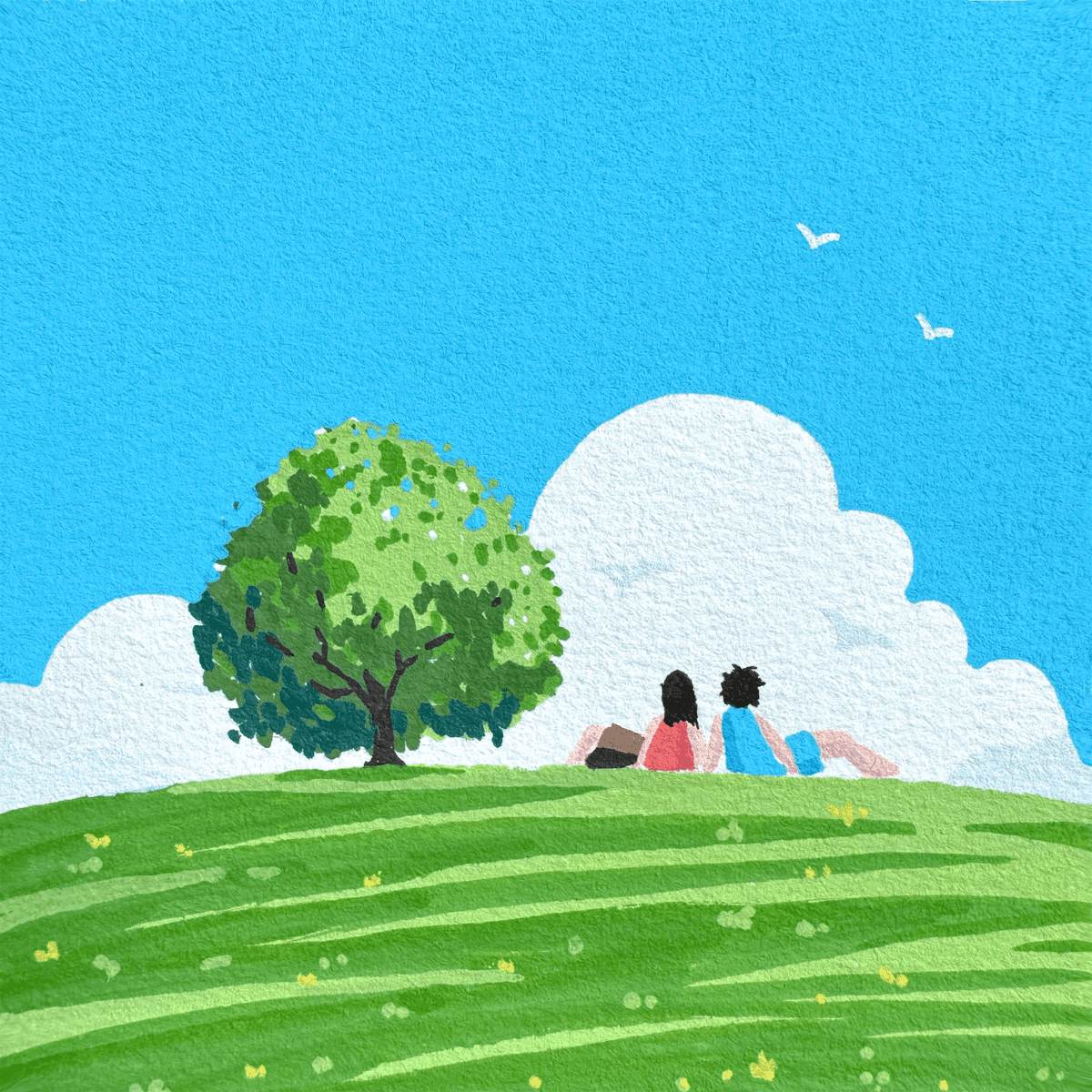 Charme rural au coucher du soleil 