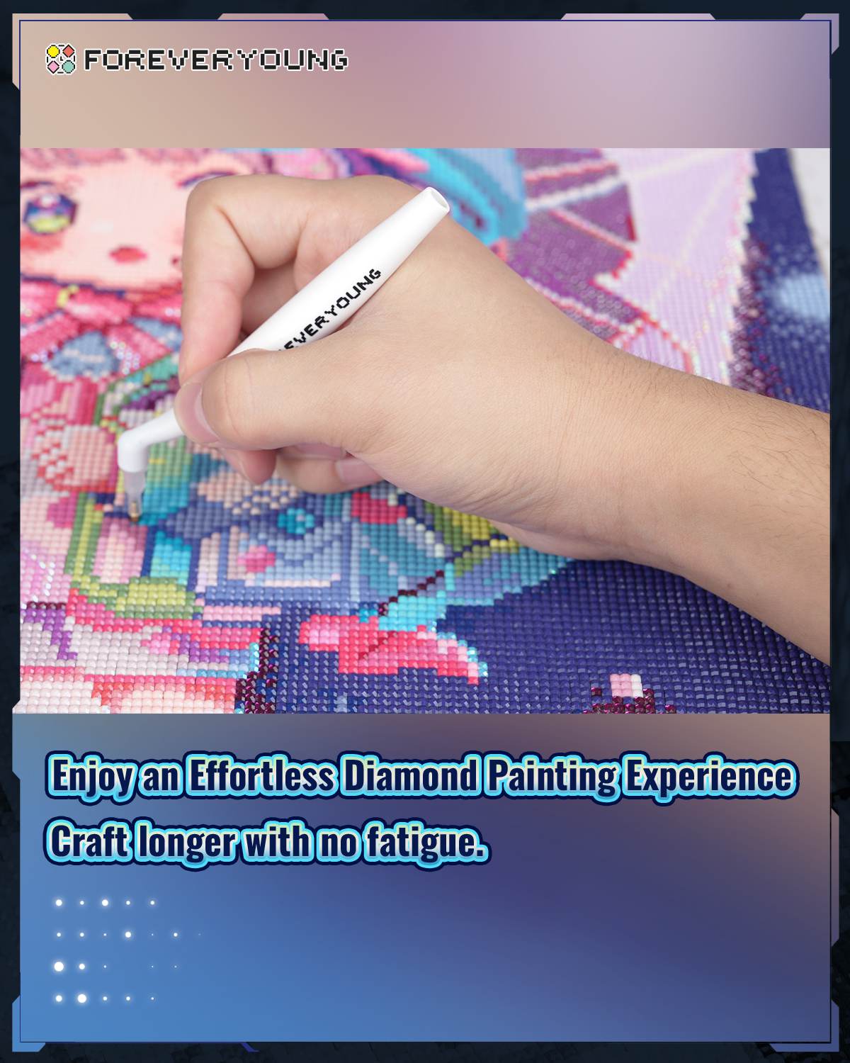 Foreveryoung Ergonomic Diamond Painting Pen