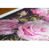 Radiant Roses-Crystal Diamond Painting