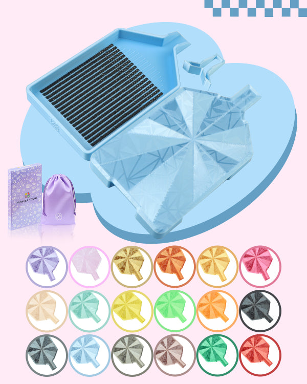 Forever Young Trays: Glacier Blue