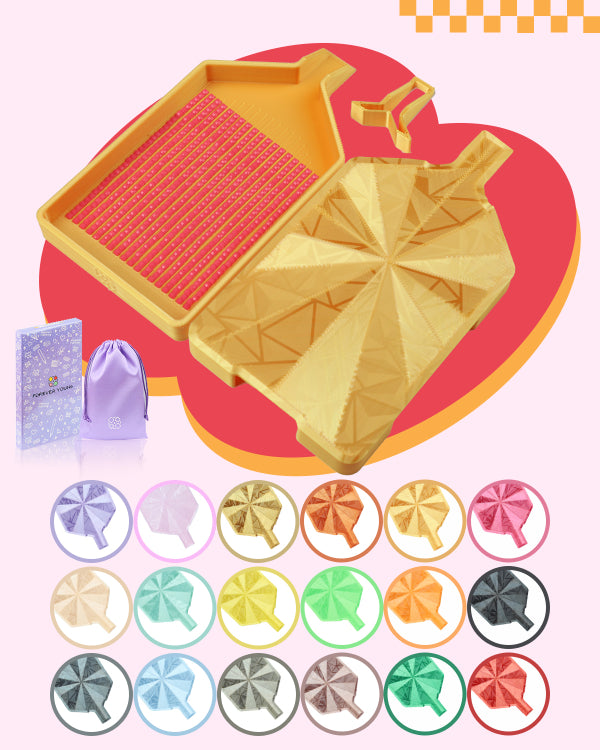 Forever Young Trays: Amber Orange