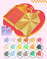 Forever Young Trays: Amber Orange