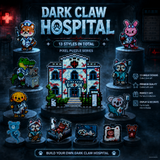 Lumigem Black Paw Hospital Series Diamond Painting Kit