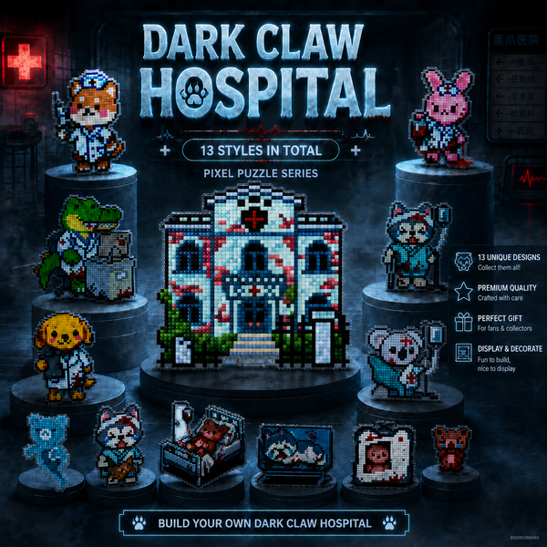Lumigem Black Paw Hospital Series Diamond Painting Kit
