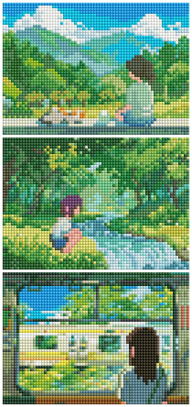 Film 1 - The Beginning of a Journey Cross Stitch