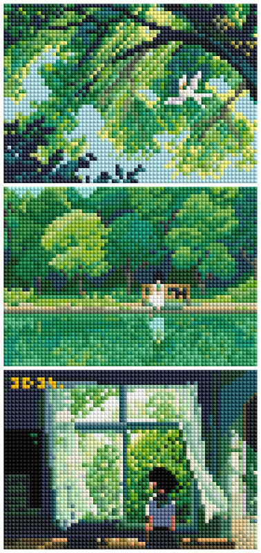Film 2 - Daydreams in the Green Cross Stitch