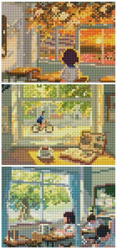 Film 7 - Traces of Time in the City Cross Stitch
