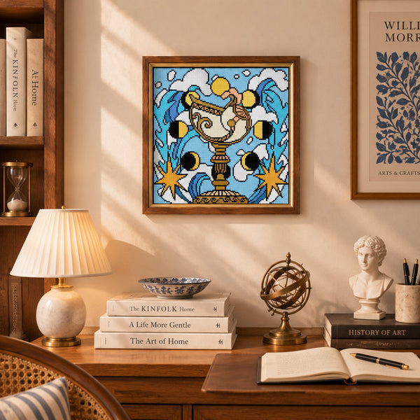 Illusion Water Apartment Giant Diamond Painting - Section 06