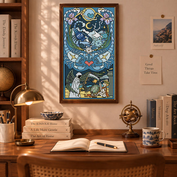Illusion Water Apartment Giant Diamond Painting - Section 07