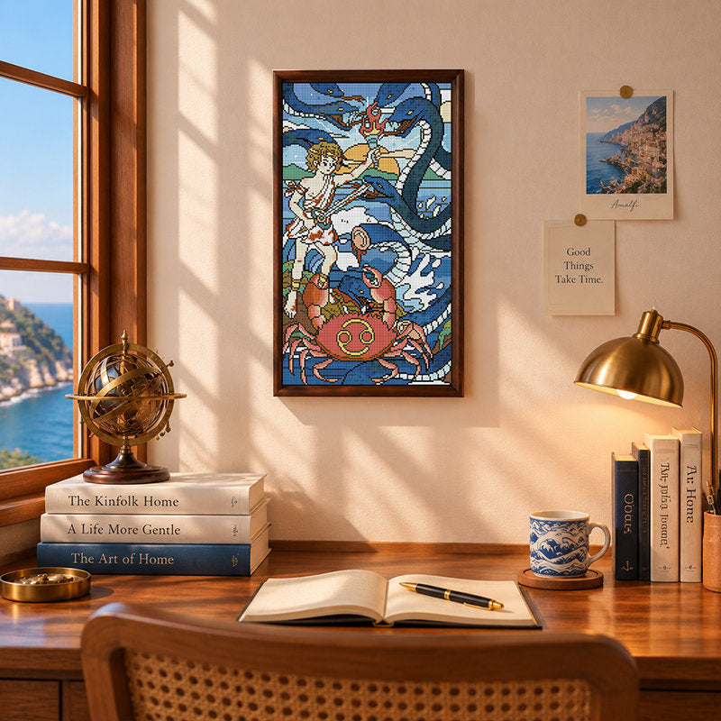 Illusion Water Apartment Giant Diamond Painting - Section 08