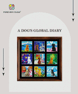 Around the World with Dogs Diamond Painting Collection