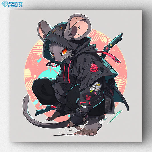 Souris Ninja élégante 