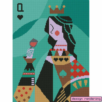 Peinture diamant Queencard-Cristal 