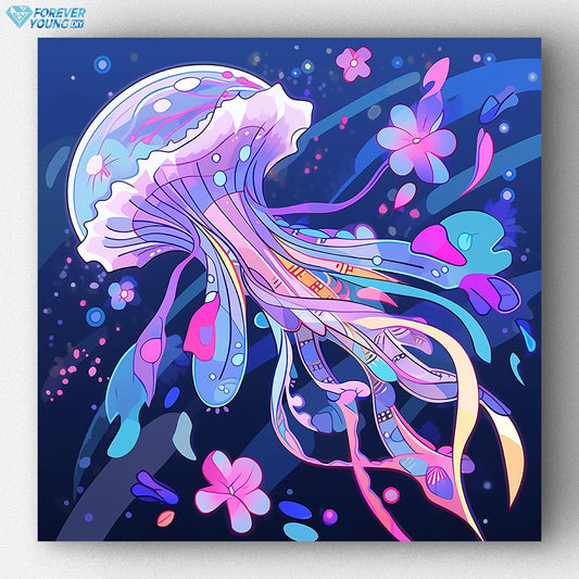 Abstract Jellyfish