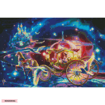 Cinderella's Carriage-Crystal Diamond Painting
