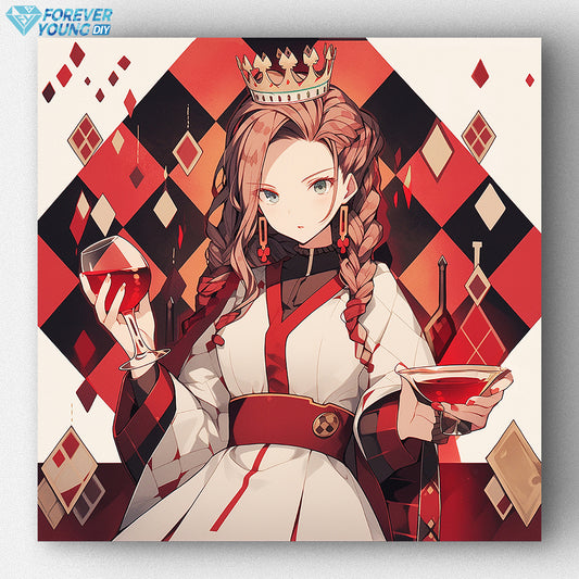 Queen of diamonds