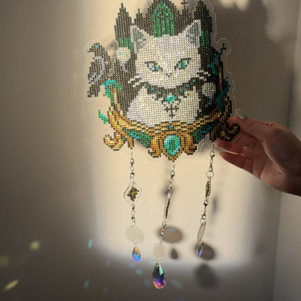 LumiGem Suncatcher Soulbound Cat