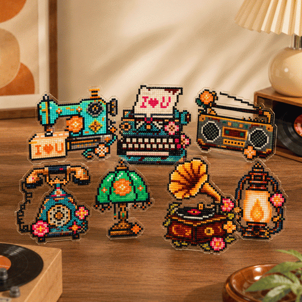 Lumigem Vintage Mini Treasures Diamond Painting Kits