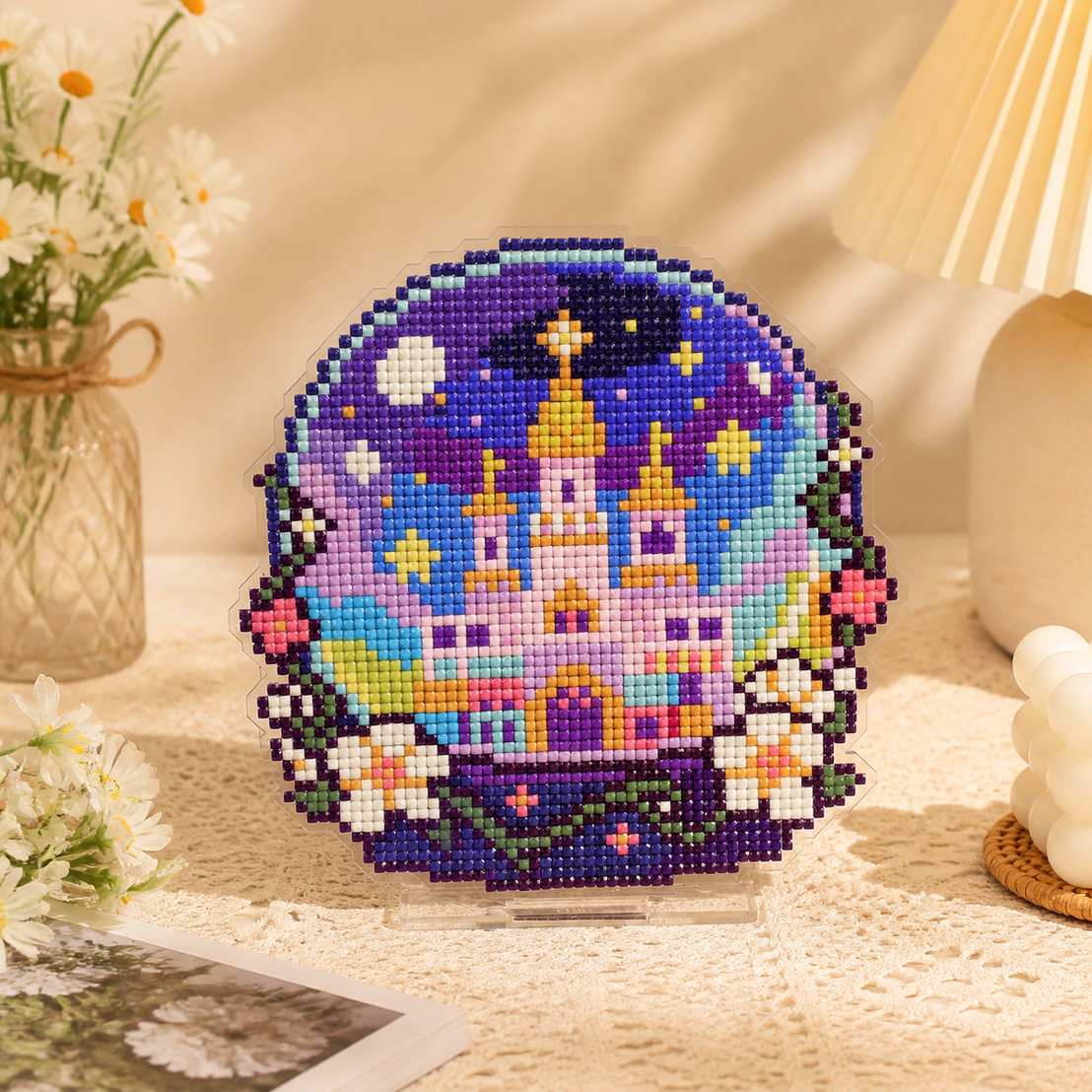 LumiGem Dreamy Star Castle Diamond Painting Stand