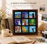 Around the World with Dogs Diamond Painting Collection