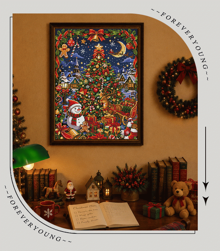 Christmas Wonderland Diamond Painting Kit